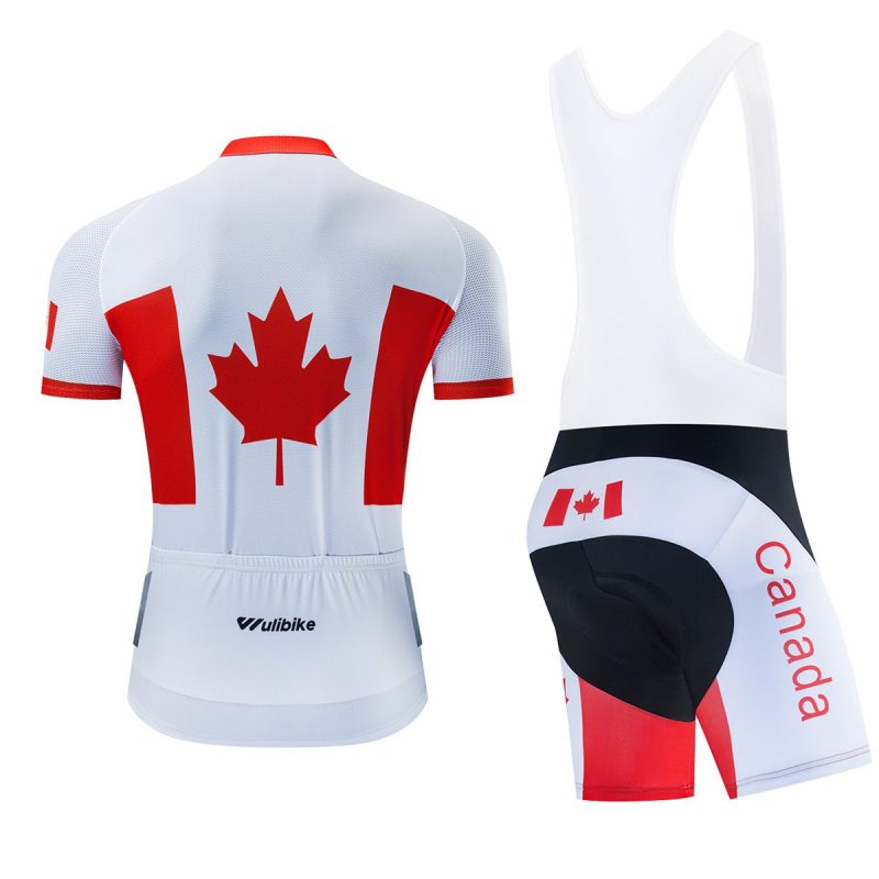 Cycling Kits Men CA Flag - Image 3