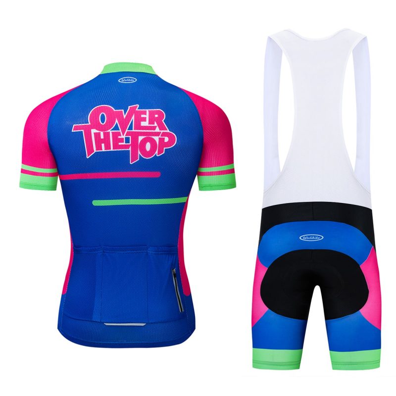 Breathable Cycling Jersey Shorts Set Over The Top - Image 2