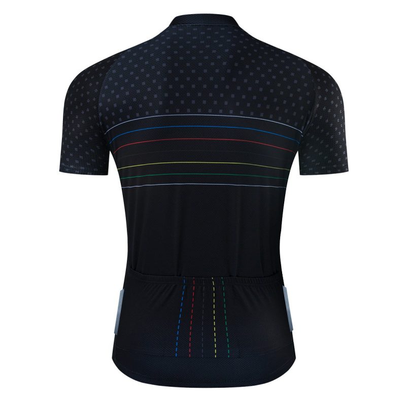 Cycle Jersey Men Colored Lines - Image 2