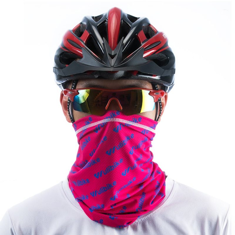 Multi-Purpose Bandanas Rose Wulibike Big Logo - Image 6