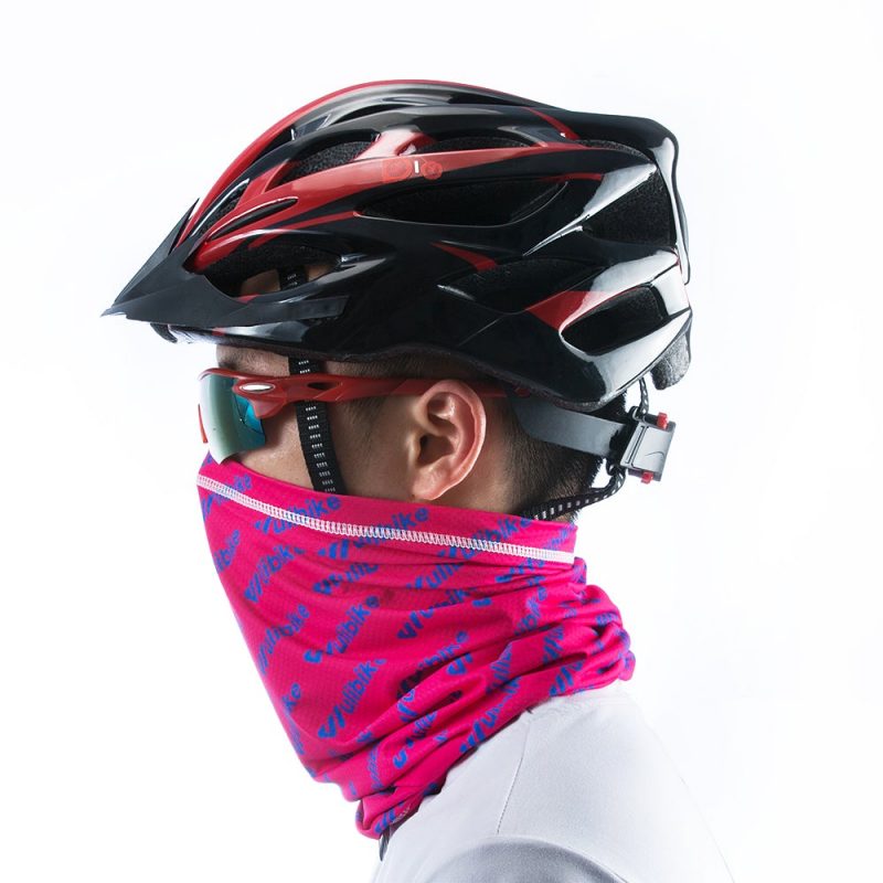 Multi-Purpose Bandanas Rose Wulibike Big Logo - Image 7