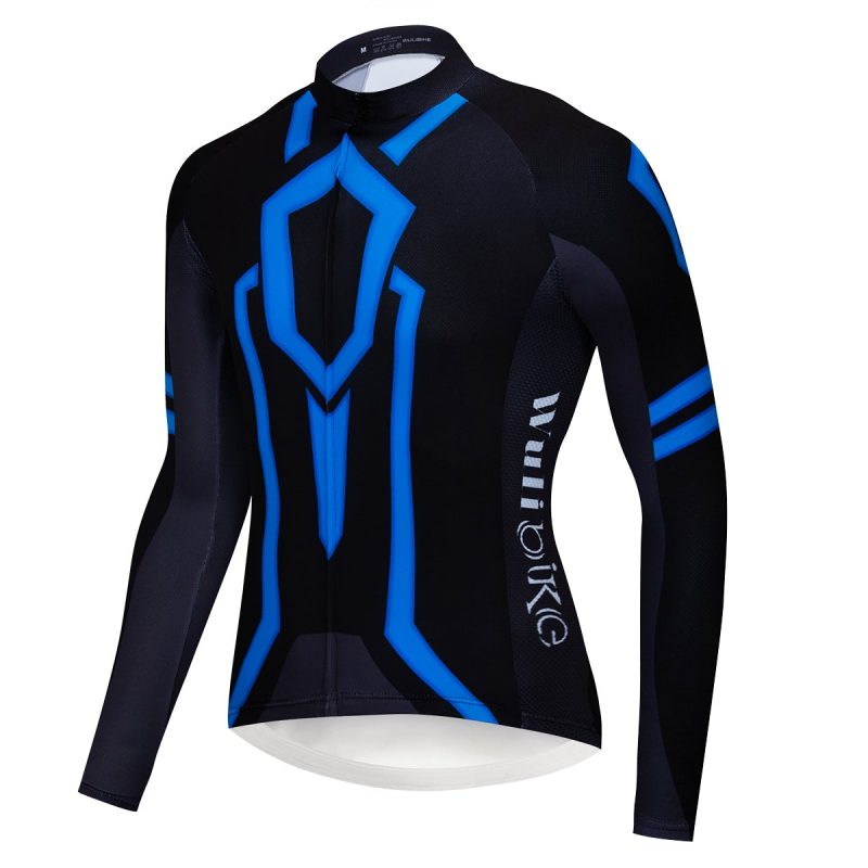 Men Long Sleeve Jersey TRON Sapphire