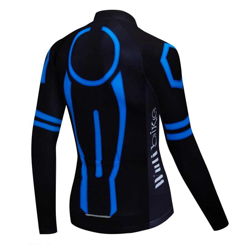 Men Long Sleeve Jersey TRON Sapphire - Image 2