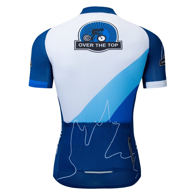 Over The Top Cycling Jersey Road Cycling Shirt 3 Colors - Image 6