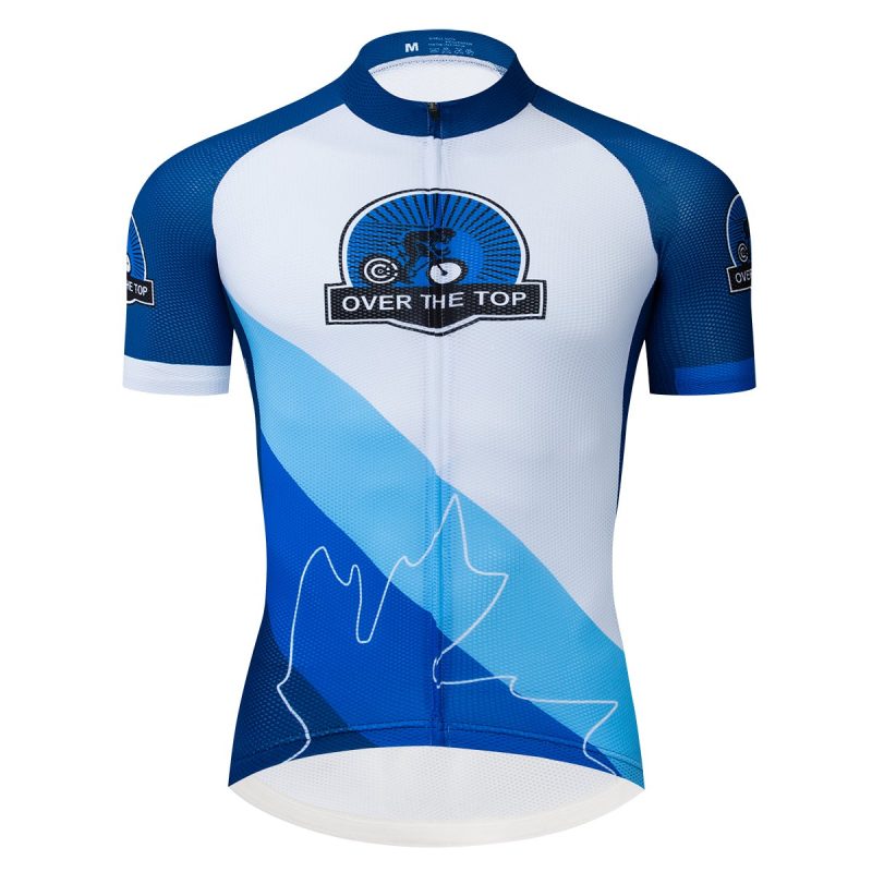 Over The Top Cycling Jersey Road Cycling Shirt 3 Colors - Image 3