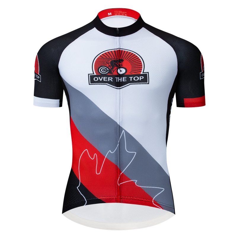 Over The Top Cycling Jersey Road Cycling Shirt 3 Colors - Image 2