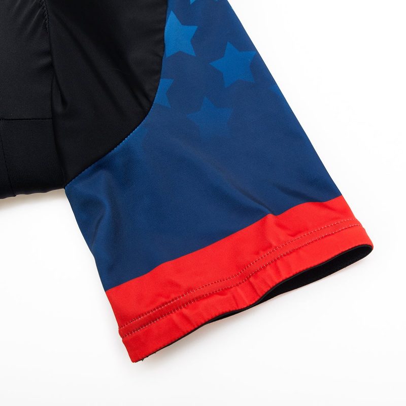 USA Flag Stars Cycling Jersey Kit - Image 12