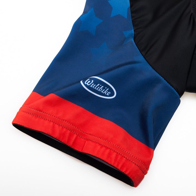 USA Flag Stars Cycling Jersey Kit - Image 13