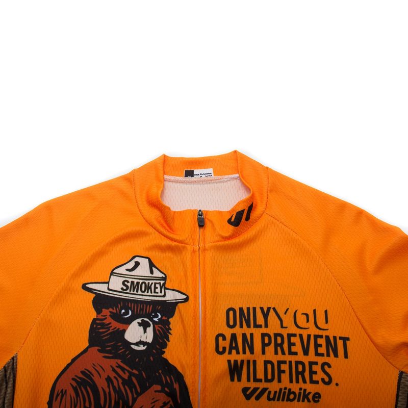 Cycle Jersey Smokey Bear - Image 3