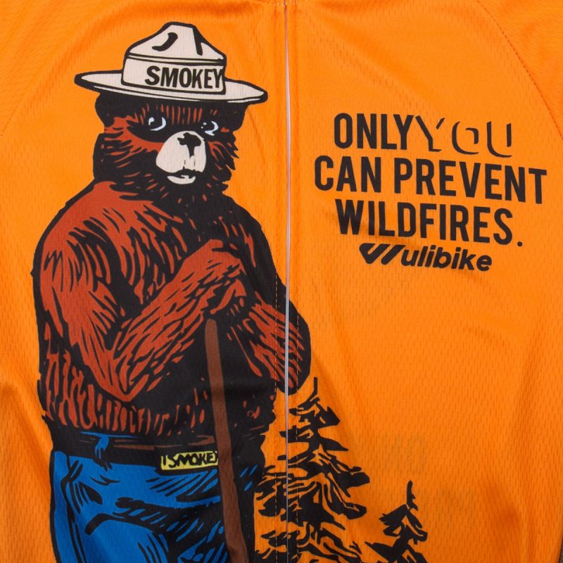 Cycle Jersey Smokey Bear - Image 4