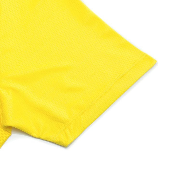 Cycling Jersey Yellow/Slogan - Image 5