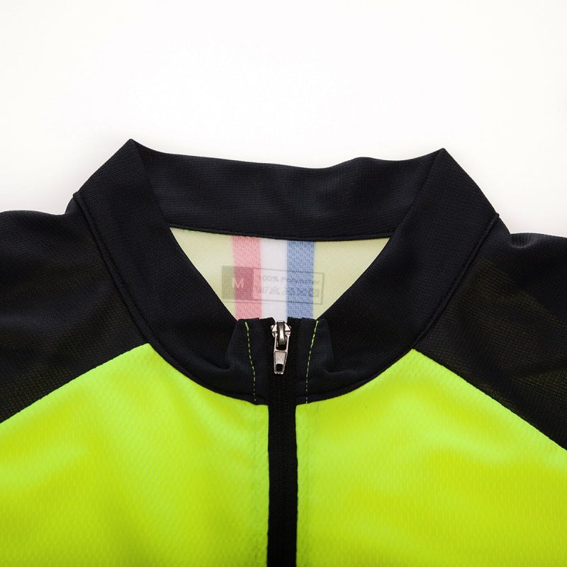 Solid Color Jersey Short Sleeve T-shirt for Cycling Running - Image 8