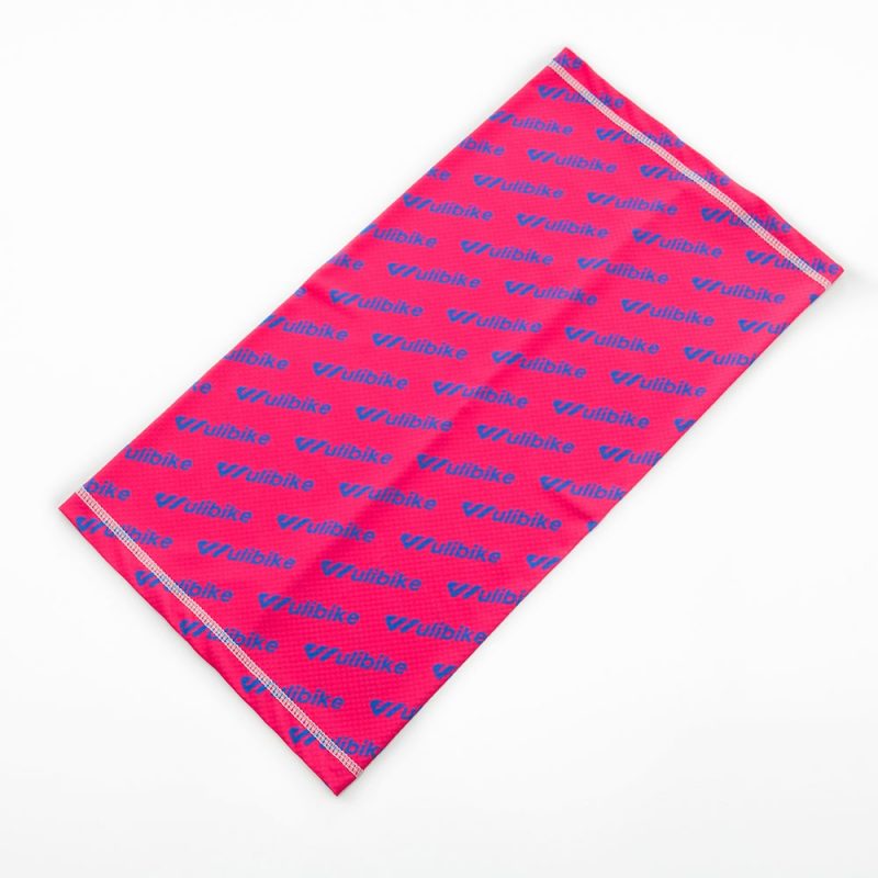 Multi-Purpose Bandanas Rose Wulibike Big Logo - Image 4