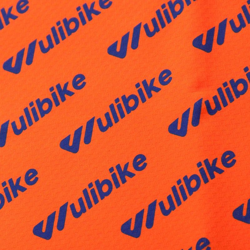 Multi-Purpose Bandanas Orange Wulibike Big Logo - Image 3