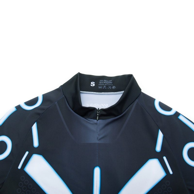 TRON Sleeved Trisuits Blue - Image 5