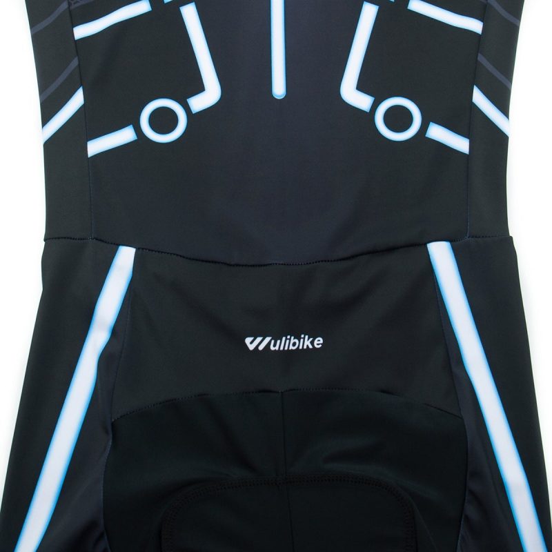 TRON Sleeved Trisuits Blue - Image 10