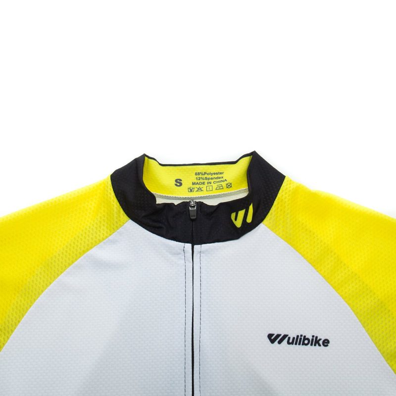 Cycling Kits Men Yellow - Image 5
