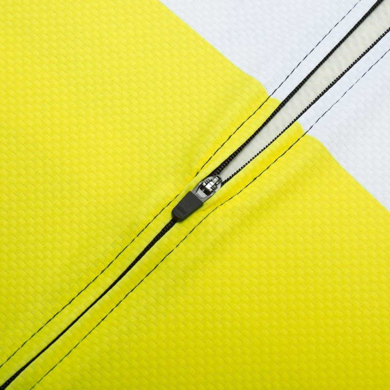 Cycling Kits Men Yellow - Image 6