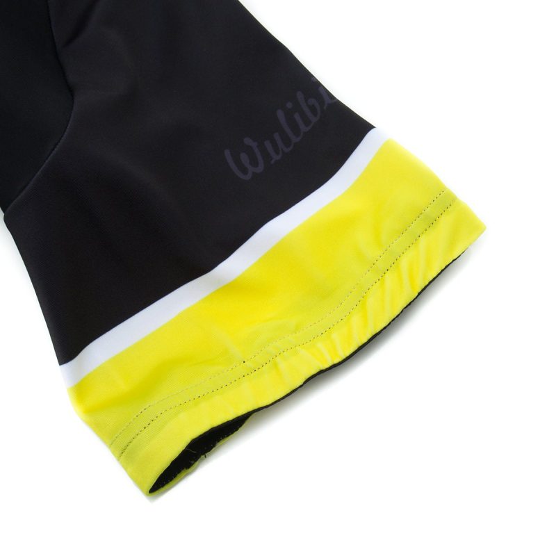 Cycling Kits Men Yellow - Image 13