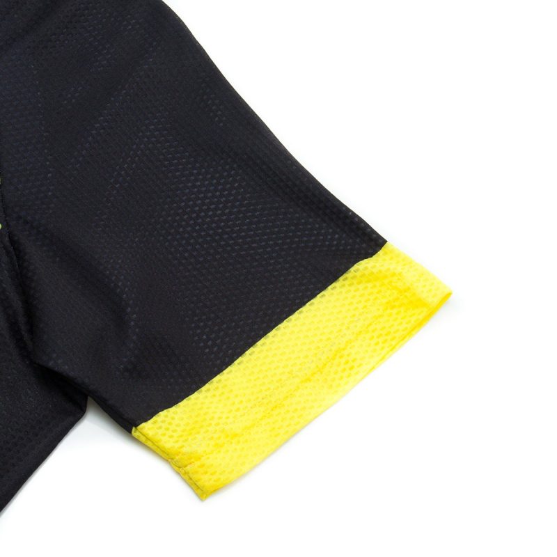 Cycling Kits Men Yellow Polka Dot - Image 9