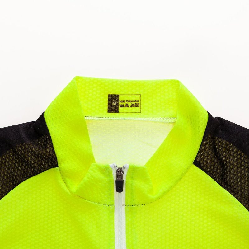 green cycling jersey