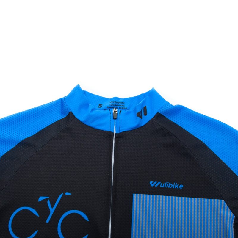 Cycle Jersey Blue Bicycle Icon - Image 3