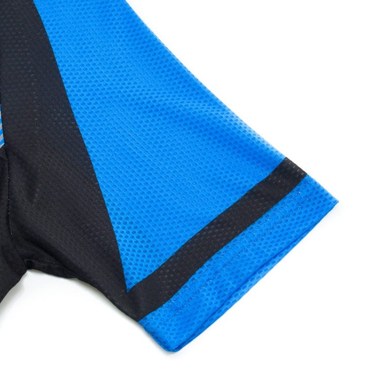 Cycle Jersey Blue Bicycle Icon - Image 5