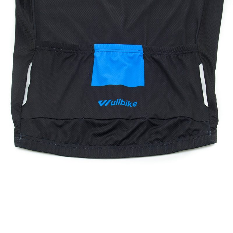 Cycle Jersey Blue Bicycle Icon - Image 8