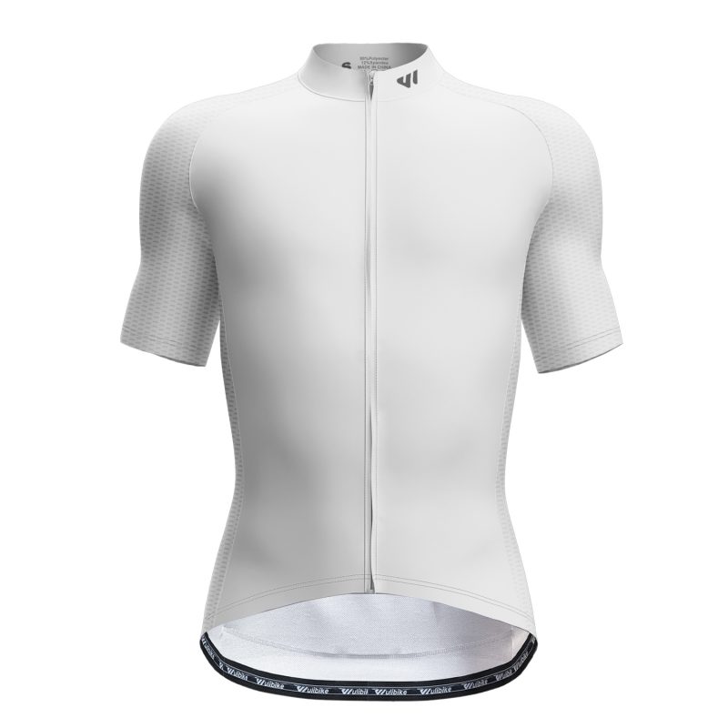 wulibike-men-bike-jersey-sleeve-short-sleeve-white M10084-front