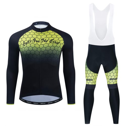 Cycling Kit Long Sleeve Honeycomb Lattice