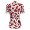 wulibike bike jerseys women bubblesrose w1013-back