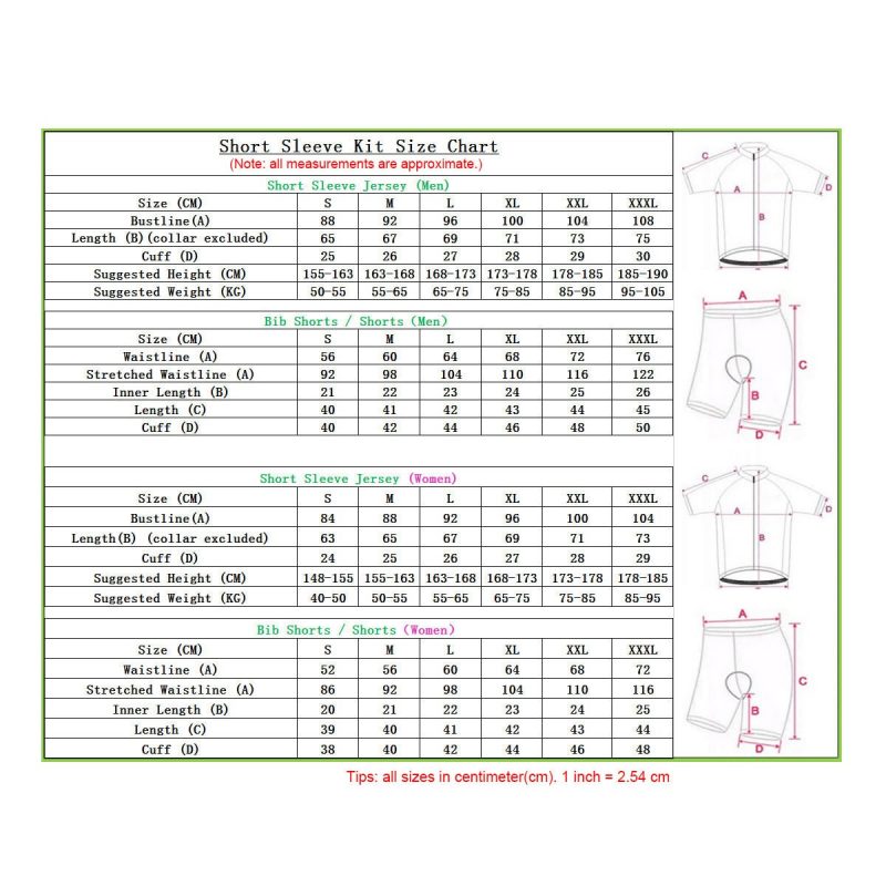 Breathable Cycling Jersey Shorts Set Over The Top - Image 3