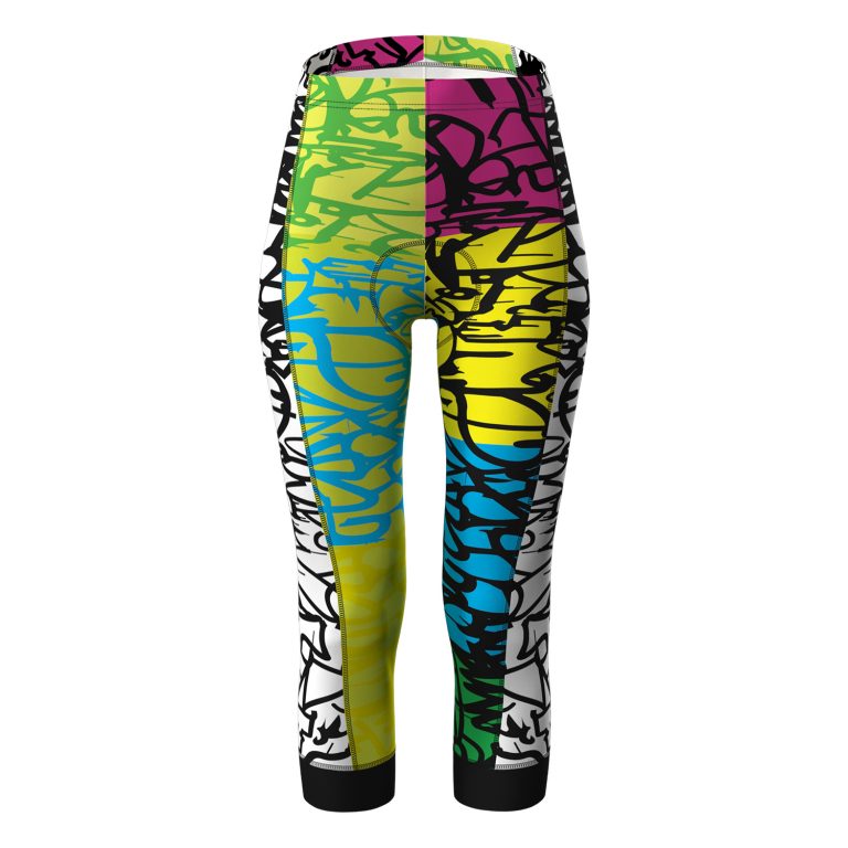 wulibike women cycling cropped tights W2004-front