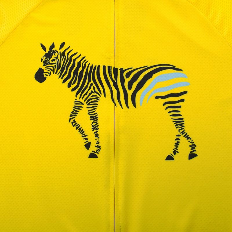 Men Zebra Jersey Yellow - Image 5