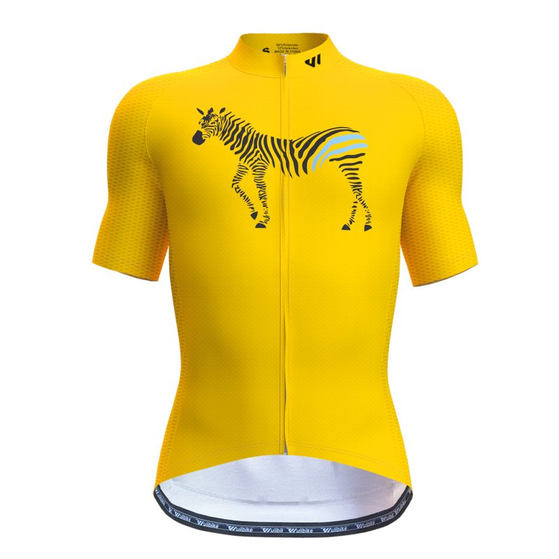 wulibike-cycling-jersey-sleeve-short-men's-M10082front