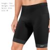 wulibike men's bike shorts black M2001-model show