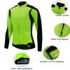wulibike men's jacket green 3022-details