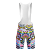 wulibike mnes bib shorts colorful M2014-back