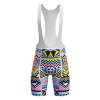 wulibike mnes bib shorts colorful M2014-front