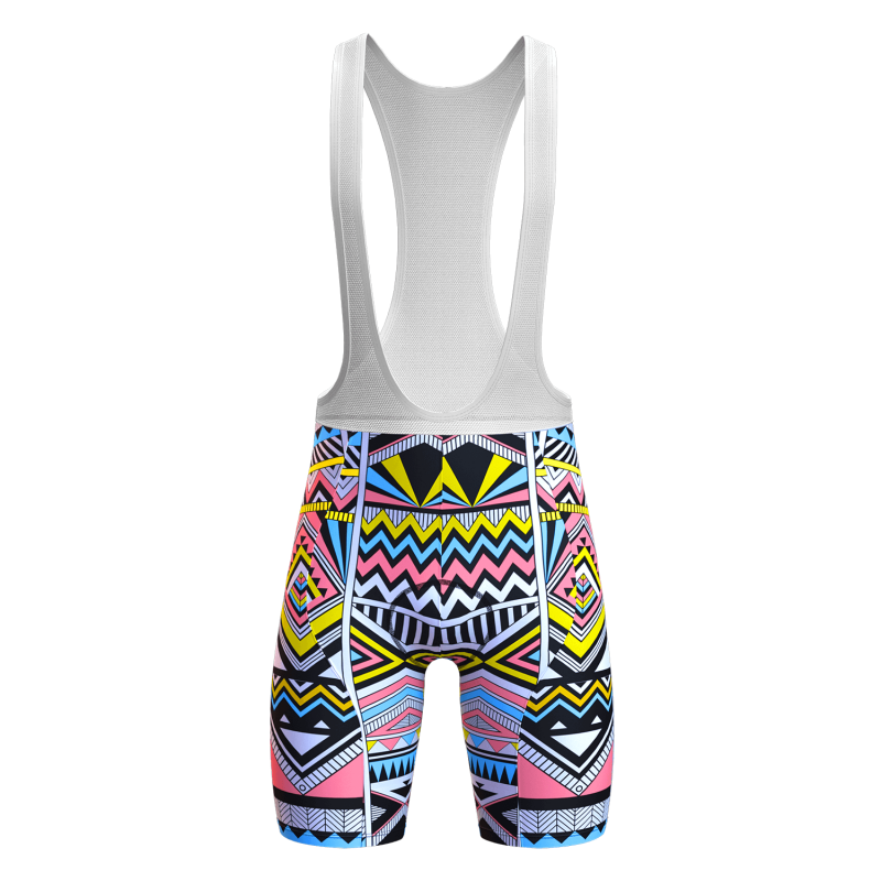 wulibike mnes bib shorts colorful M2014-front