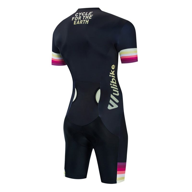 Iris Short Sleeve Triathlon Suit Black - Image 2
