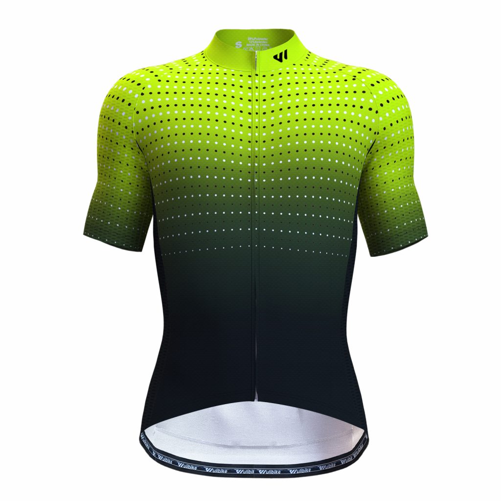 wulibike-cycling-jersey-short-sleeve-men-Polka-Dot-m10088-front