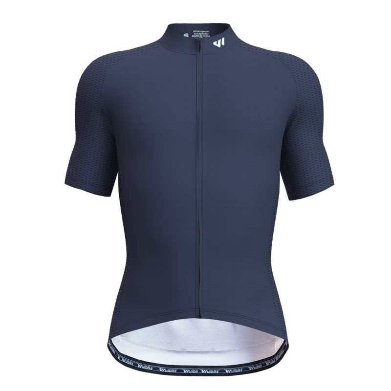 wulibike cyclist jersey Blue Indigo M1005-front