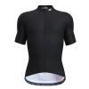 wulibike cyclist jersey black M1007-front