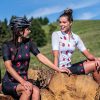 wulibike short sleeve jersey Cherry Mouth Couple Women W1012