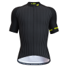 wulibike men's summer cycling jersey black M10118-fornt