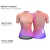 wulibike womens summer cycling jerseys w1030-deta