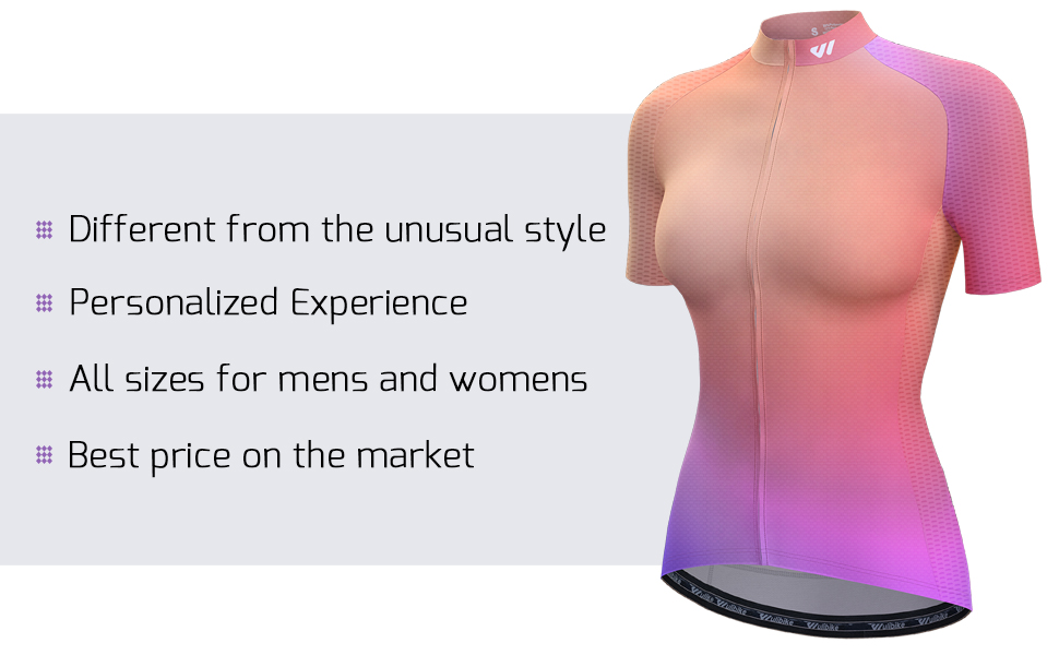 wulibike womens summer cycling jerseys w1030-description1
