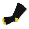 Spread out black riding socks