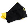 Folded black cycling socks